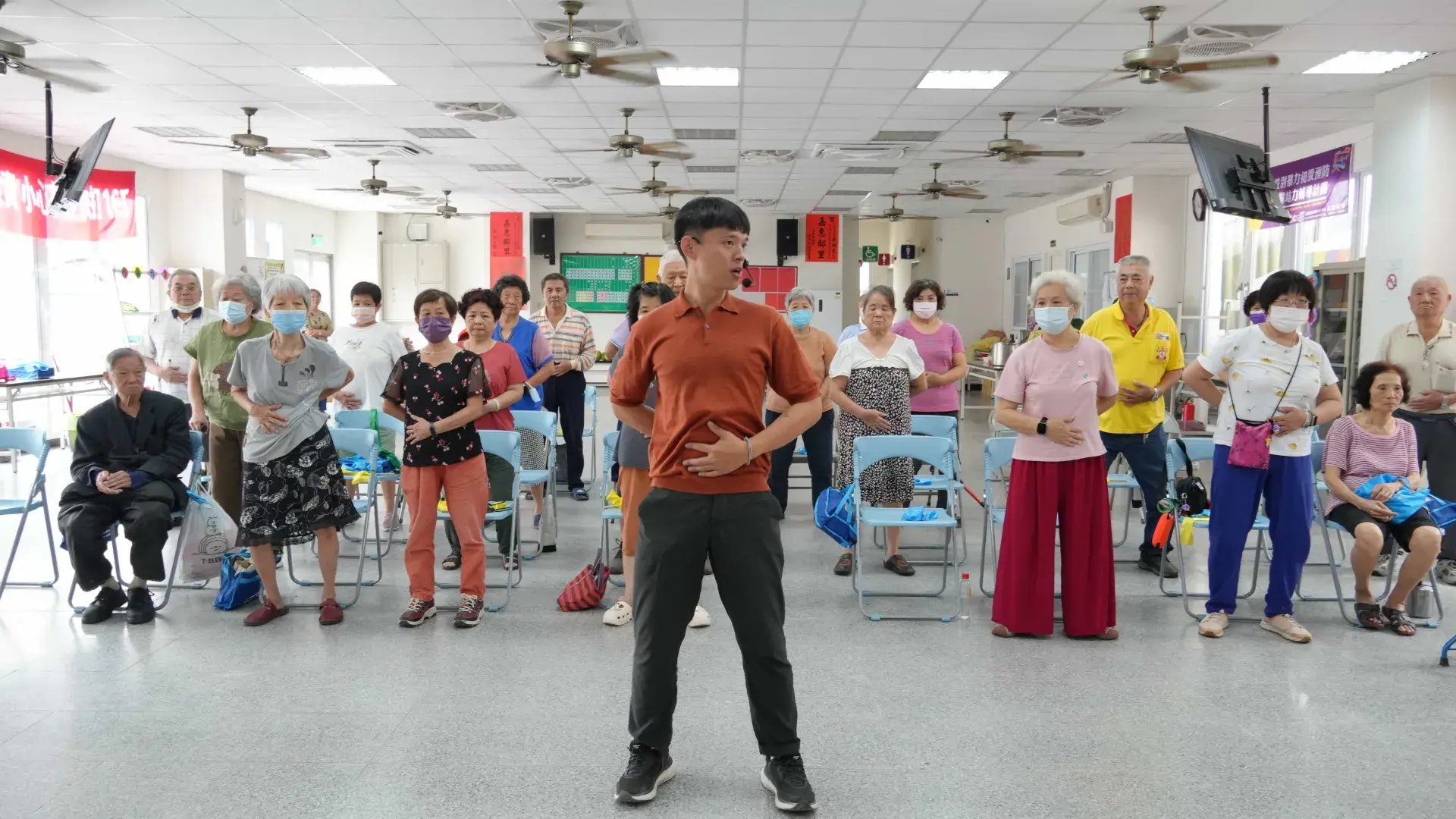 醒腦集氣操 圖1